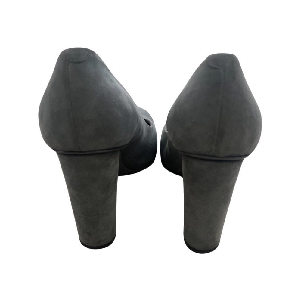 Dolce & Gabbana gray suede classic pumps size 37.5 - Picture 4 of 7